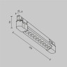 Трековый светильник MAYTONI POINTS TR195-3-10W4K-M-B